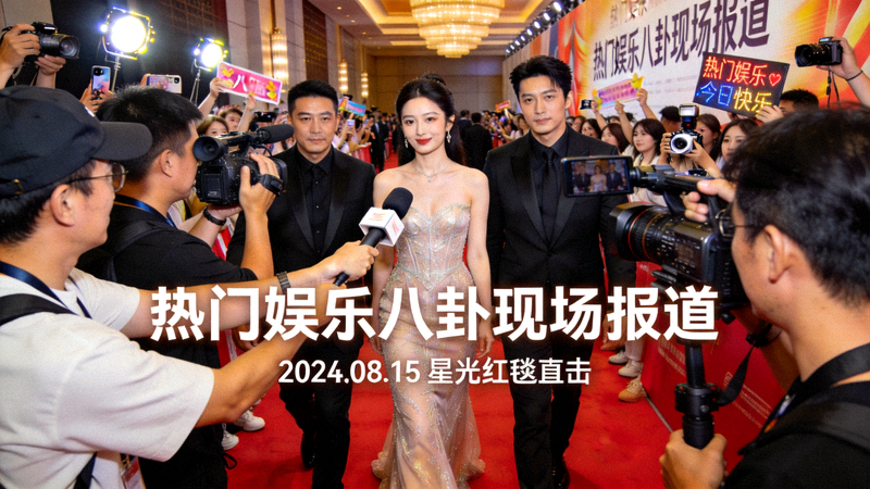 热门娱乐八卦现场报道高清图片